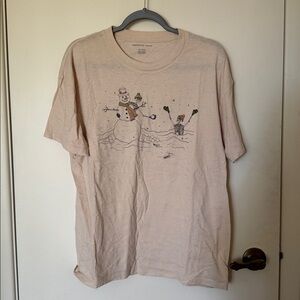 American Eagle Beige Tee